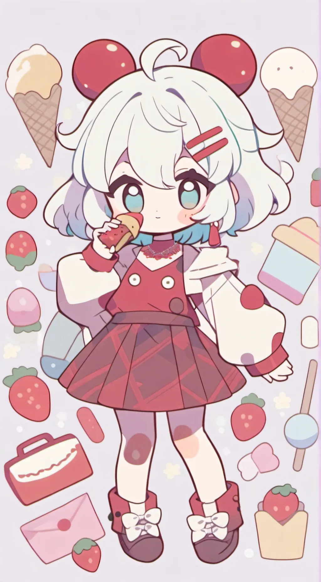 ai character: Circus baba😎 background