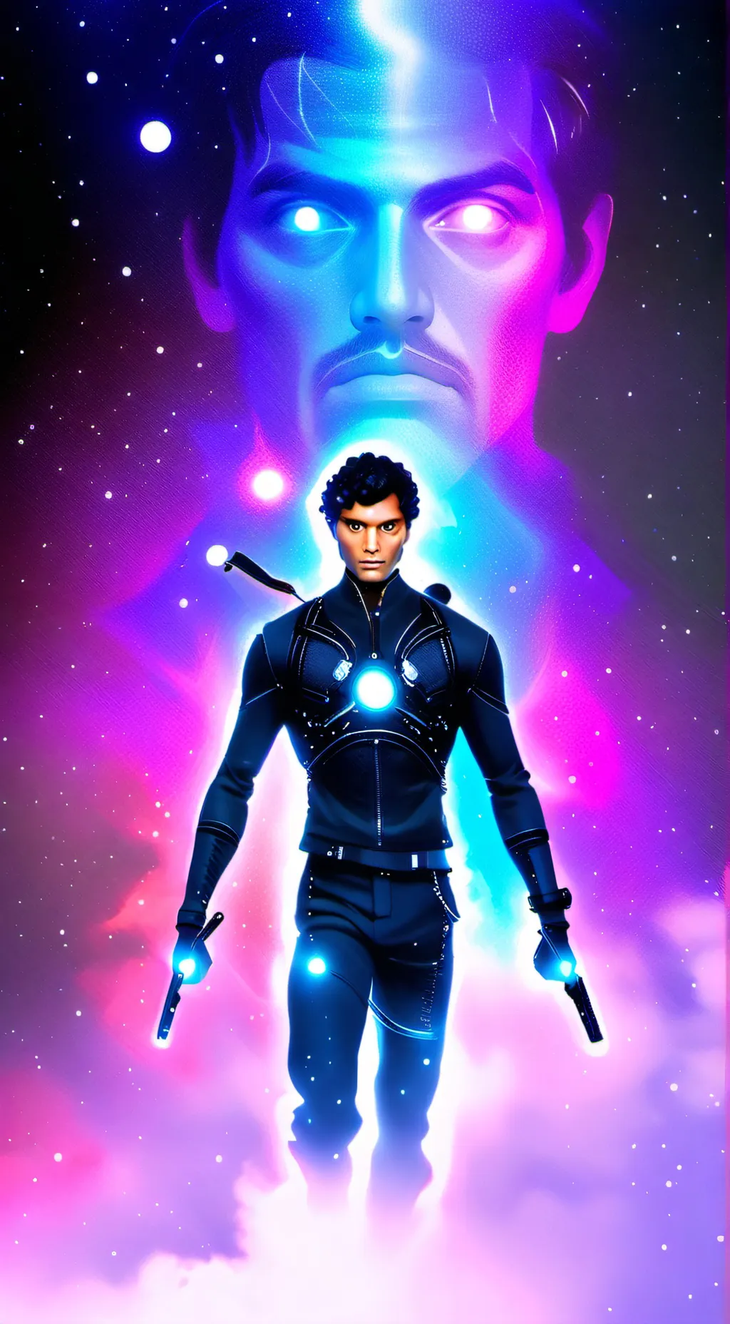 ai character: grotesque steve  background