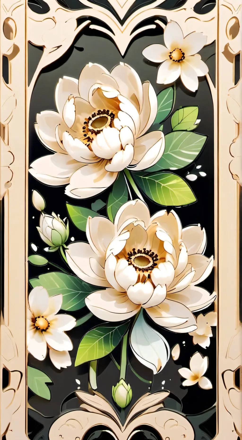 ai character: moi et ma vie dure background