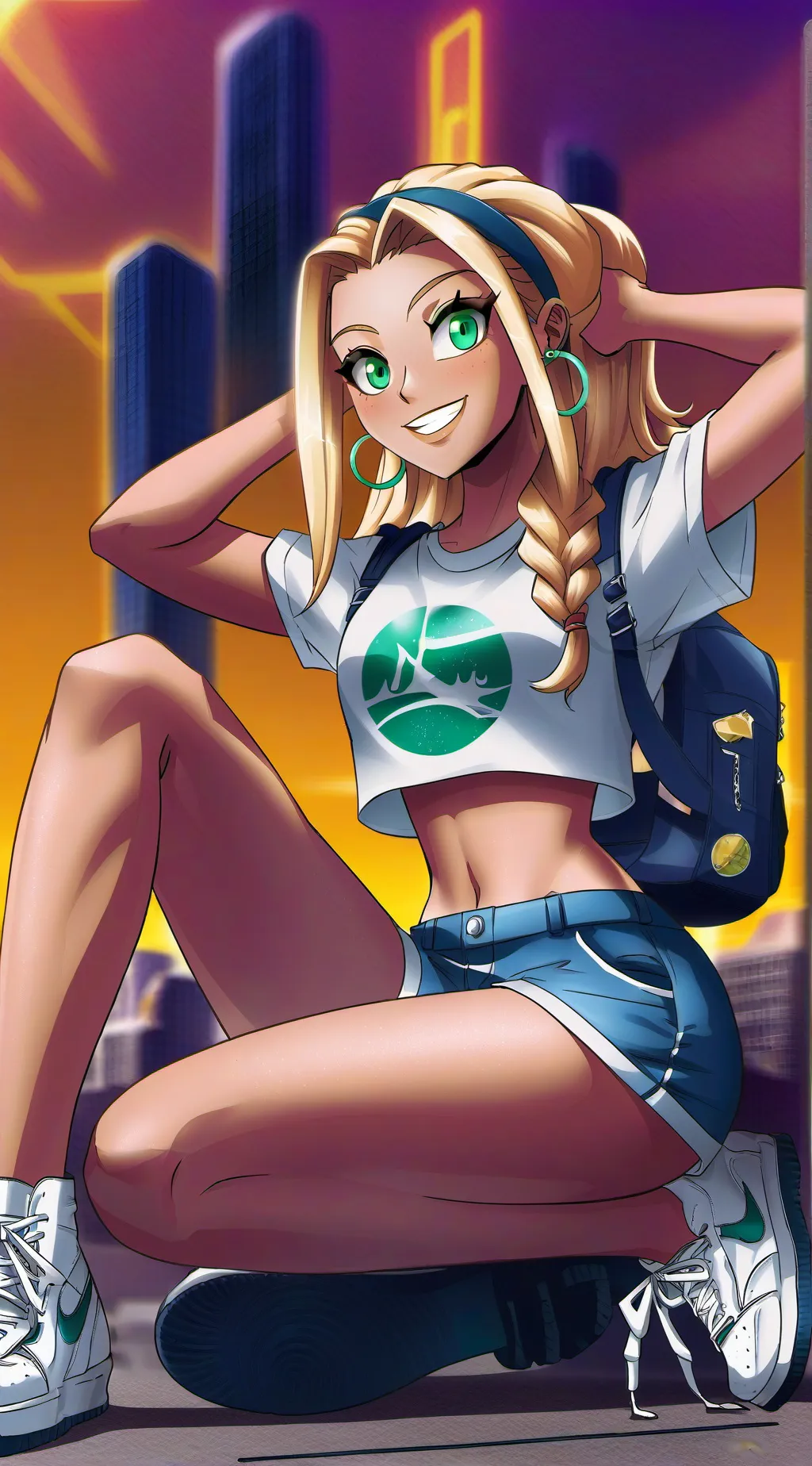 ai character: Allie background
