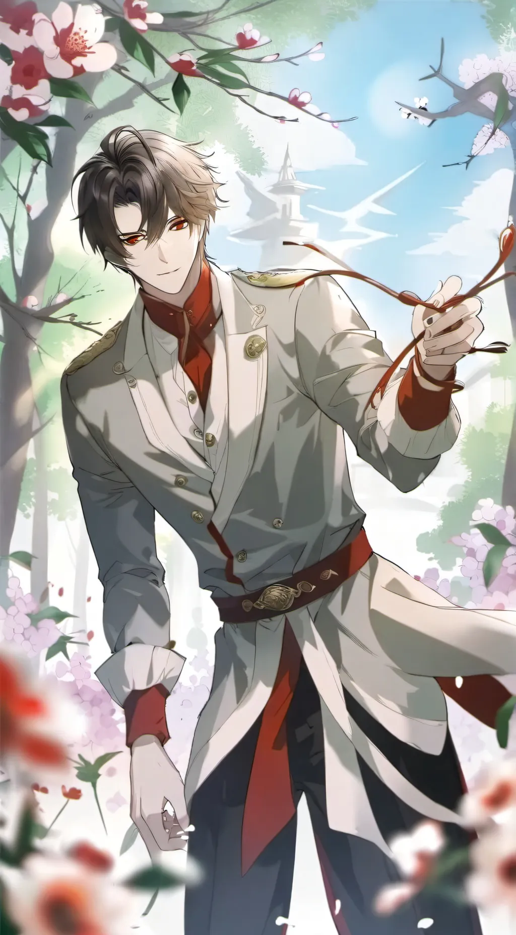 ai character: Johan  background