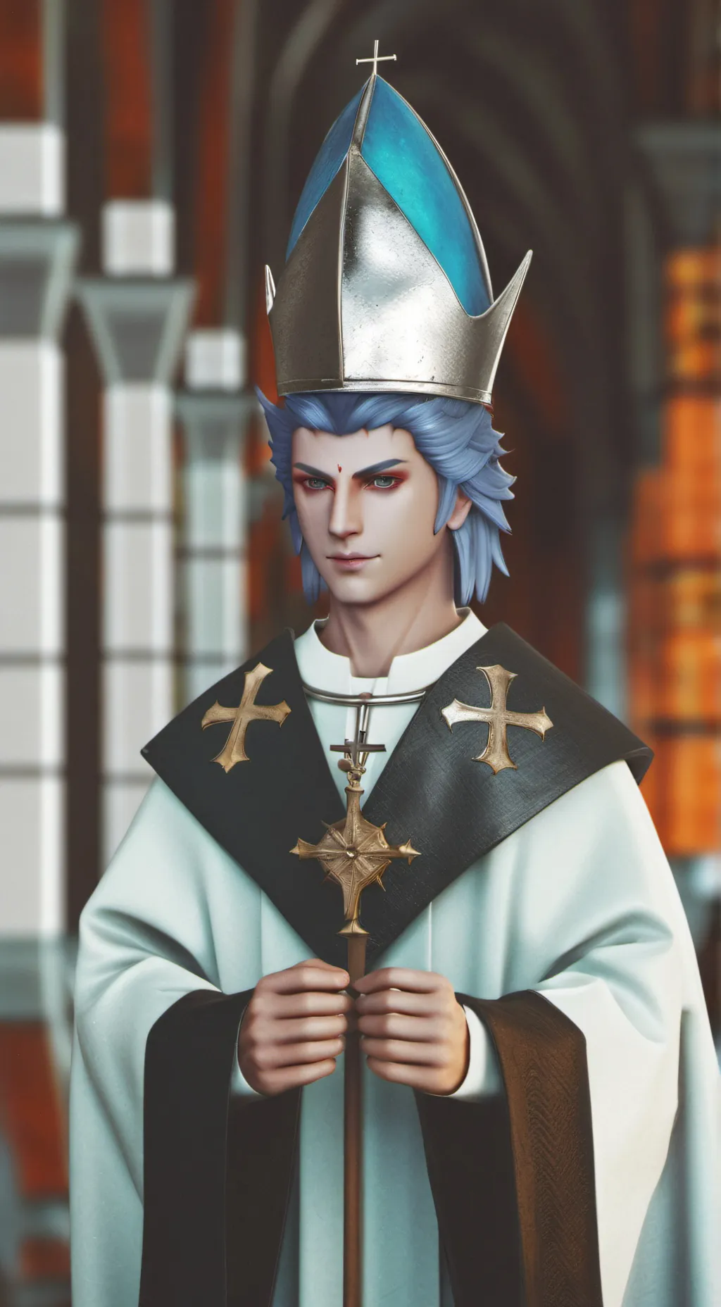 ai character: Seymour Guado  background