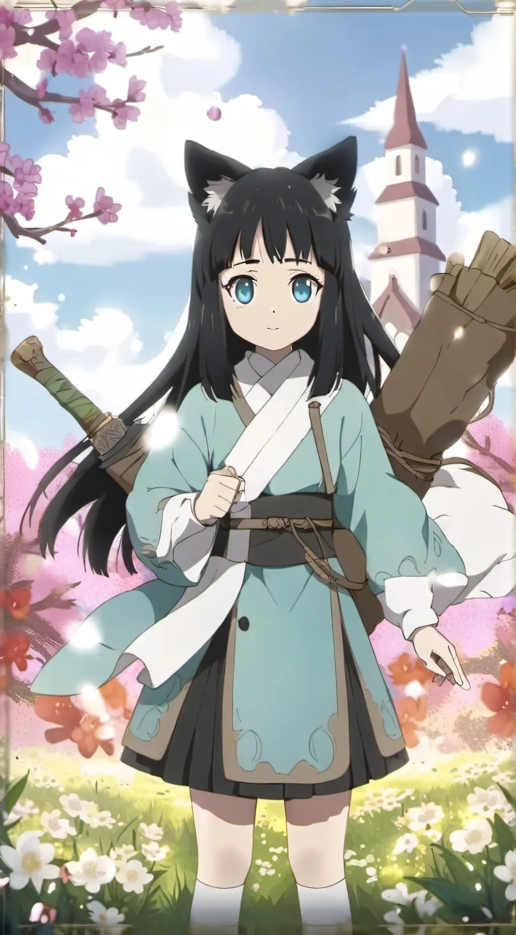 ai character: tochita background