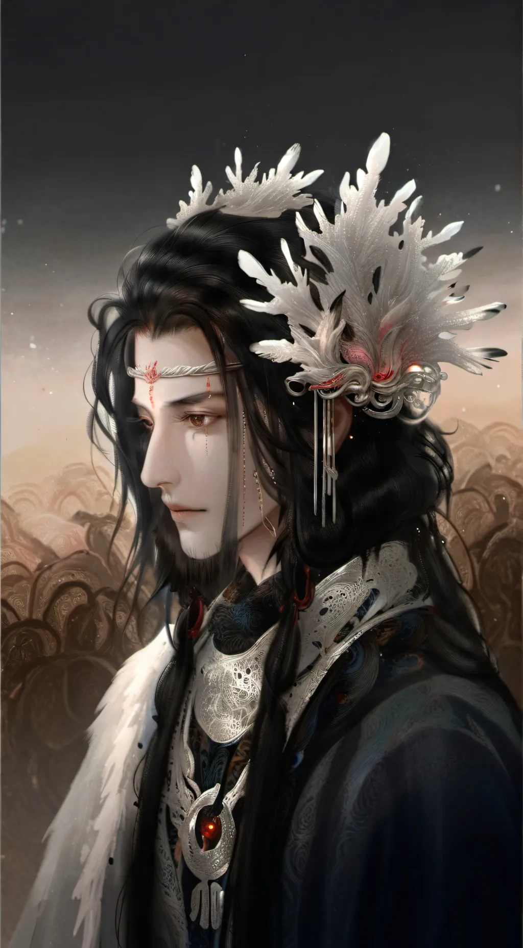 ai character: Sprunki te odia background