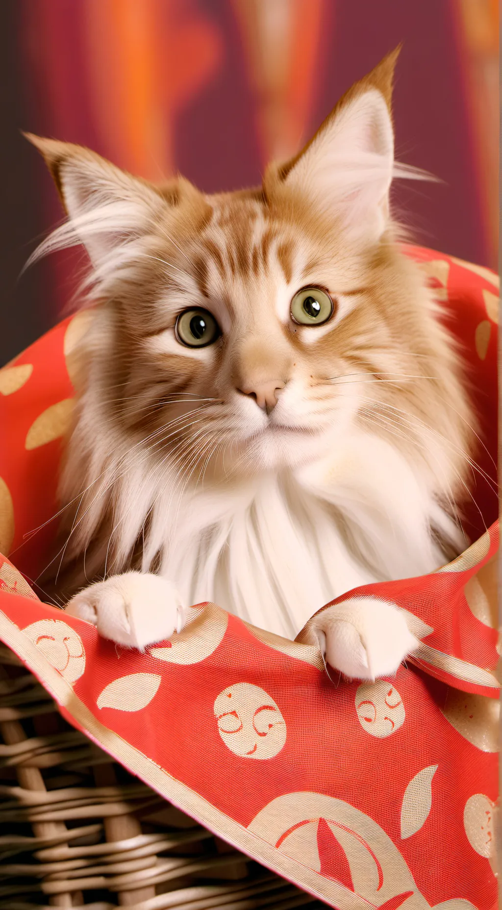 ai character: Cat background