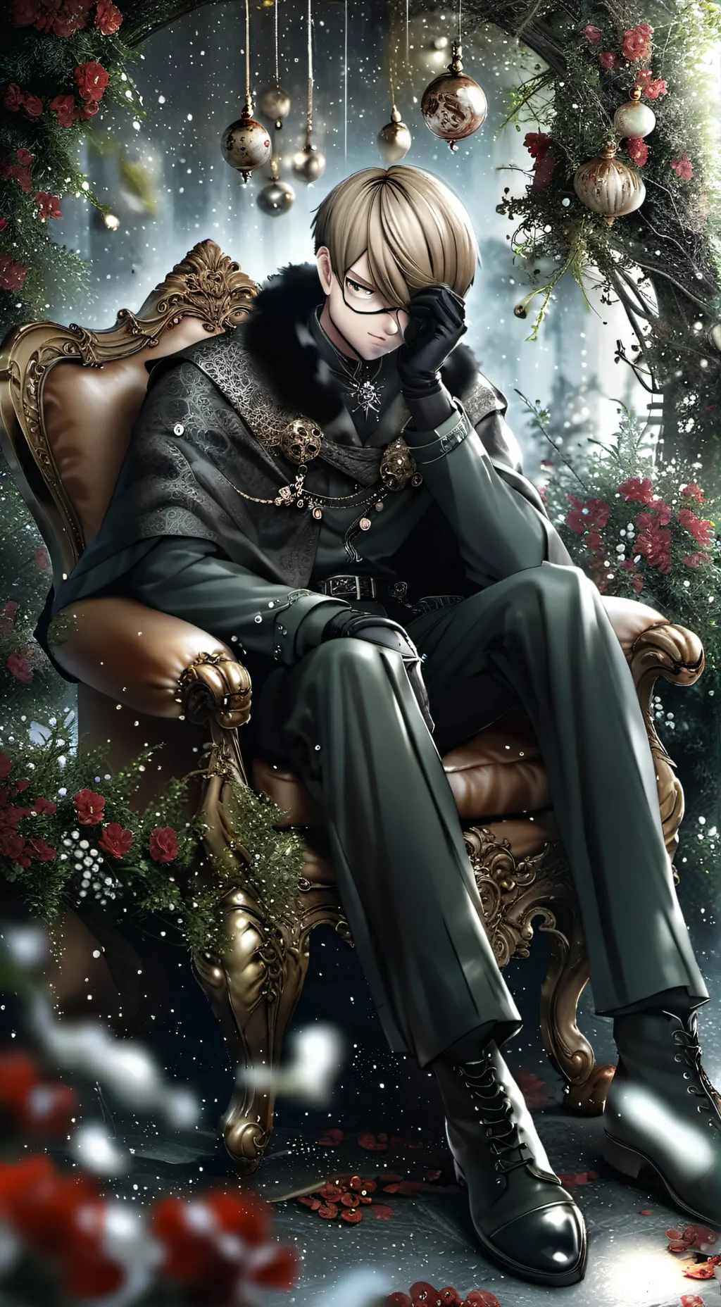 ai character: jeanist×edgeshot background