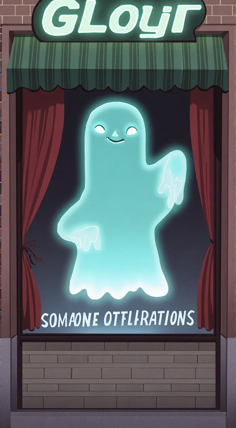 ai character: gray siniestto background