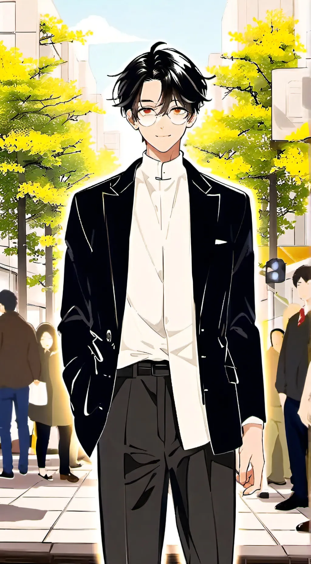 ai character: Spectre background