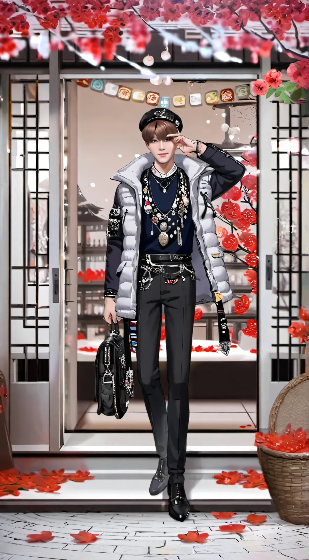 ai character: Felix  background