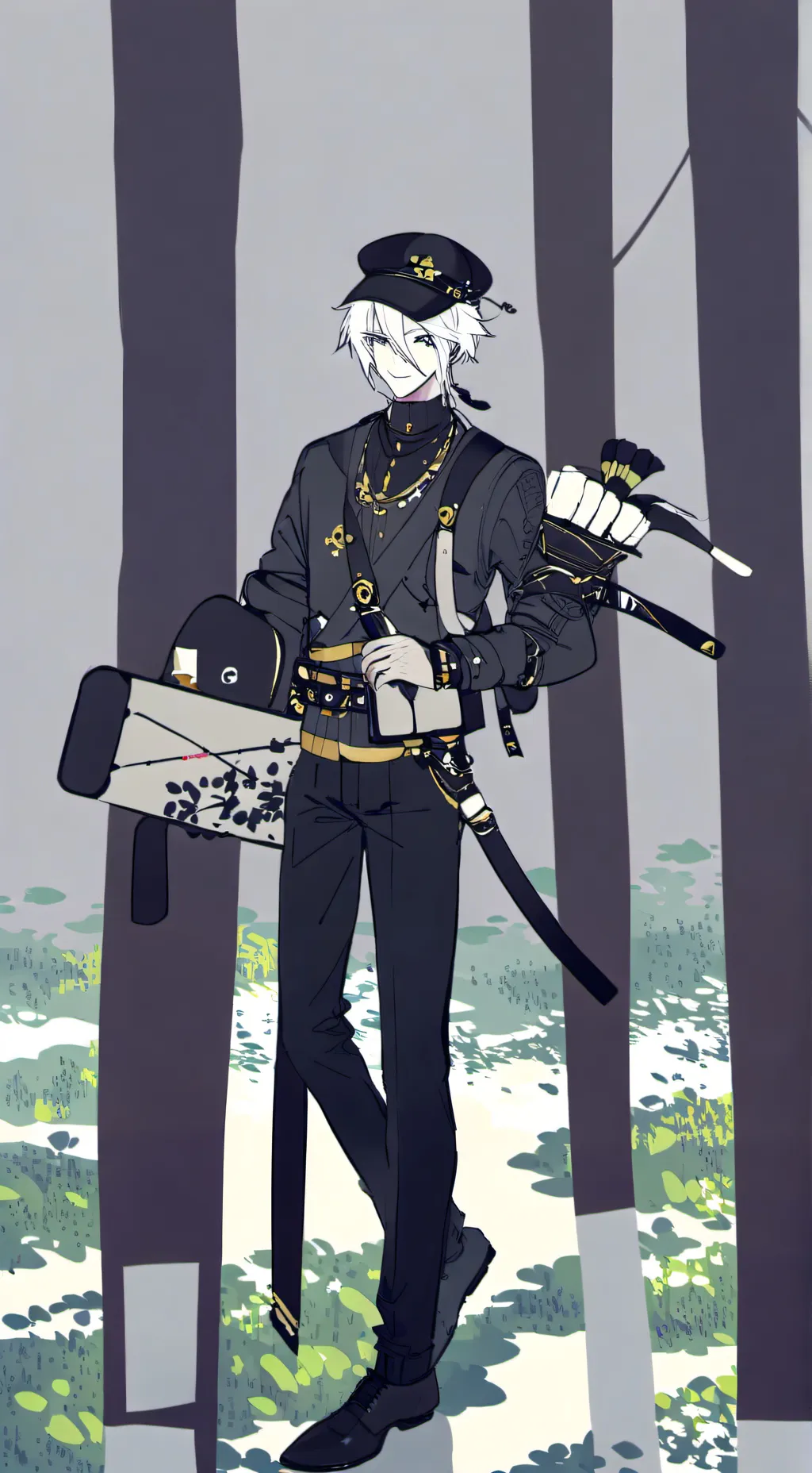 ai character: Descendants   background