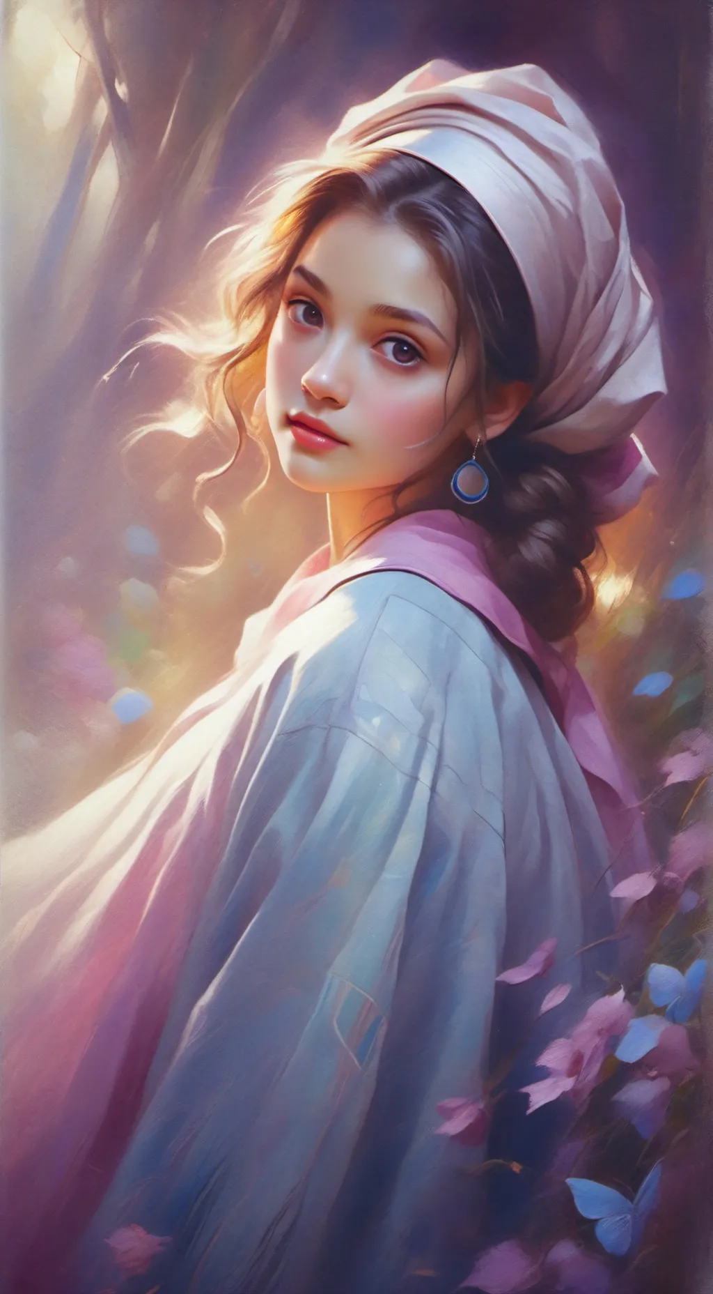 ai character: julha⭐ background