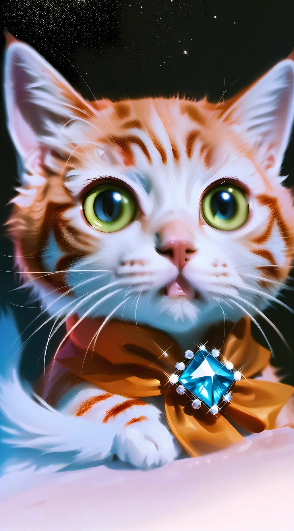 ai character: FluffyPop background