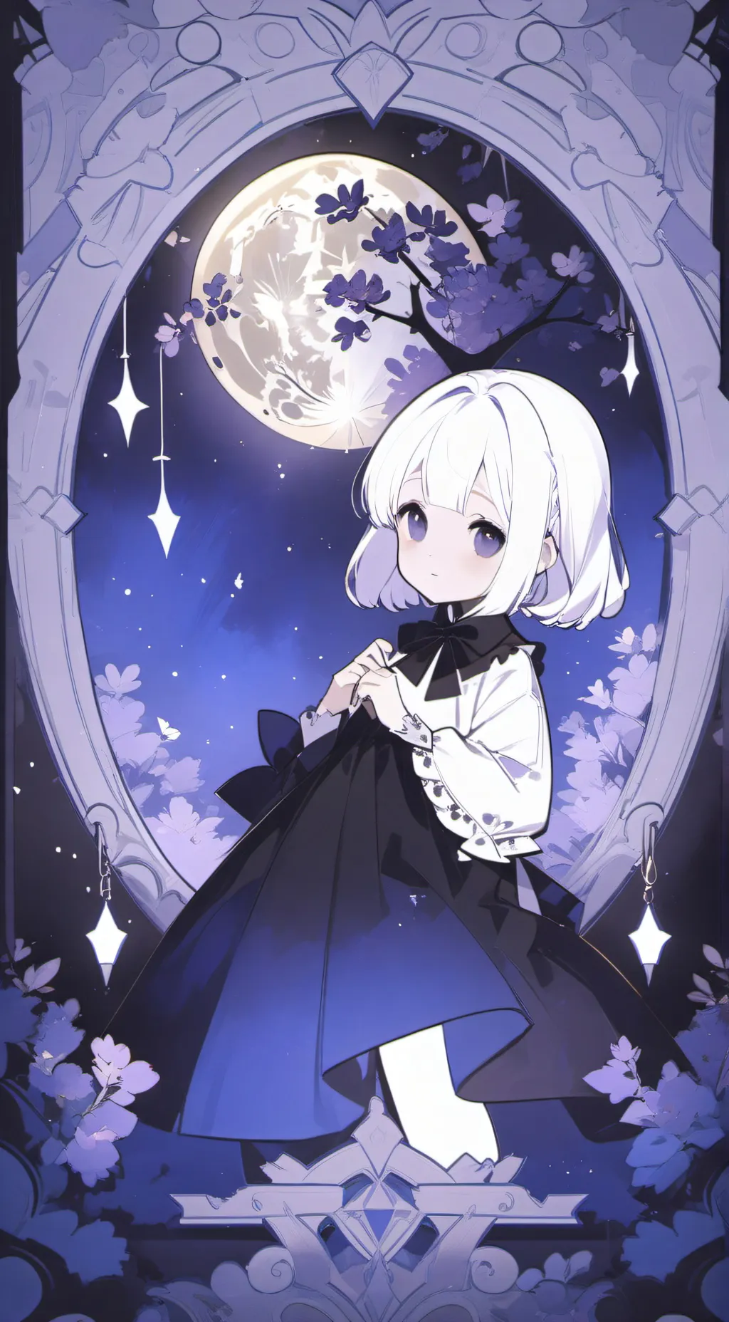 ai character: Christina  background