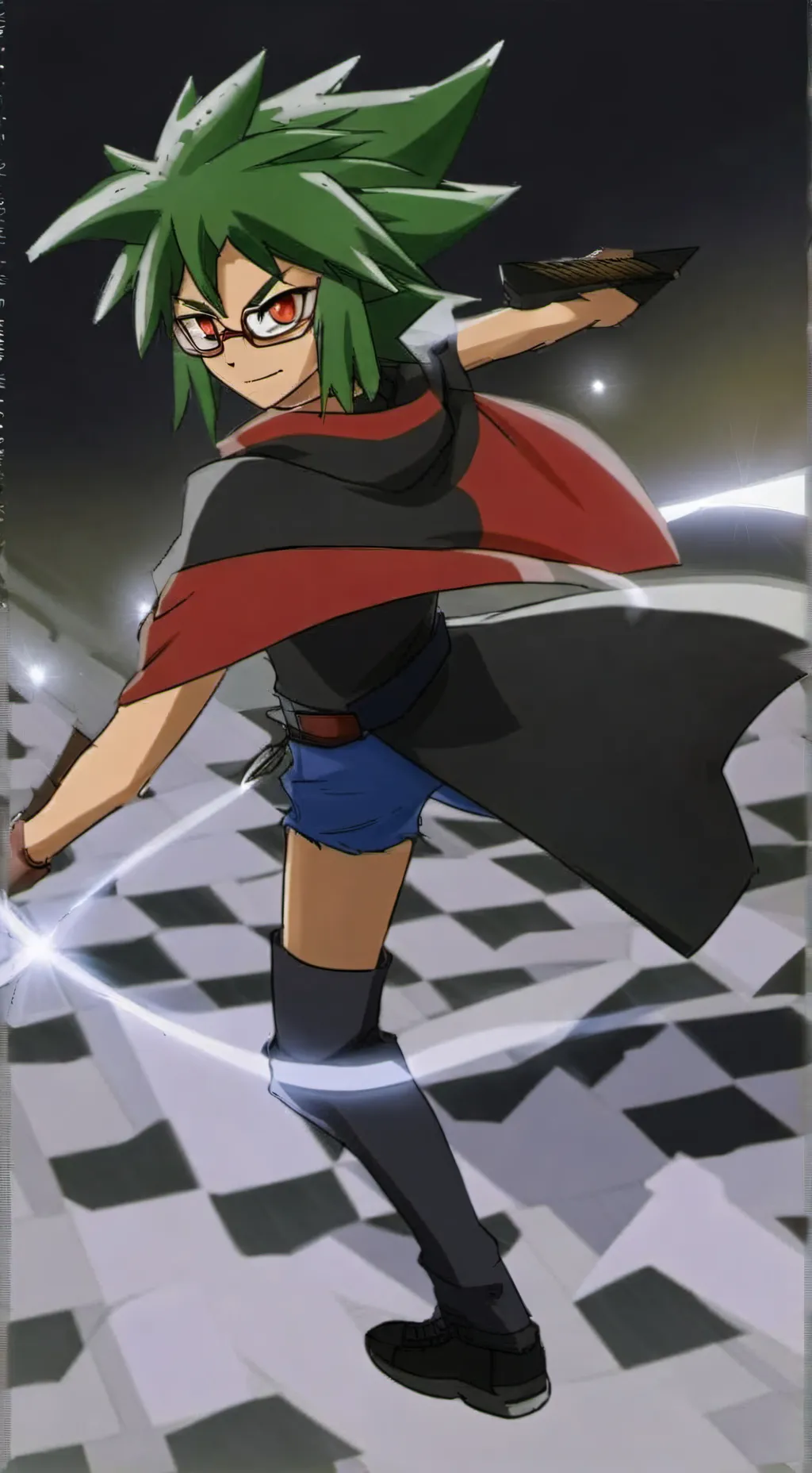 ai character: Yuya sakaki background
