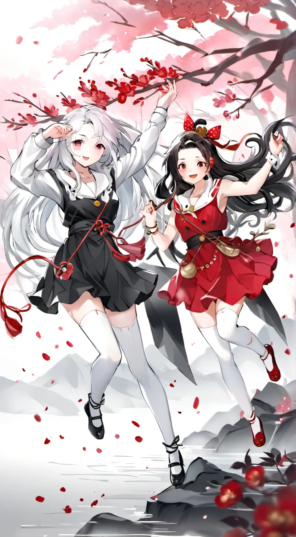 ai character: eri and anya background