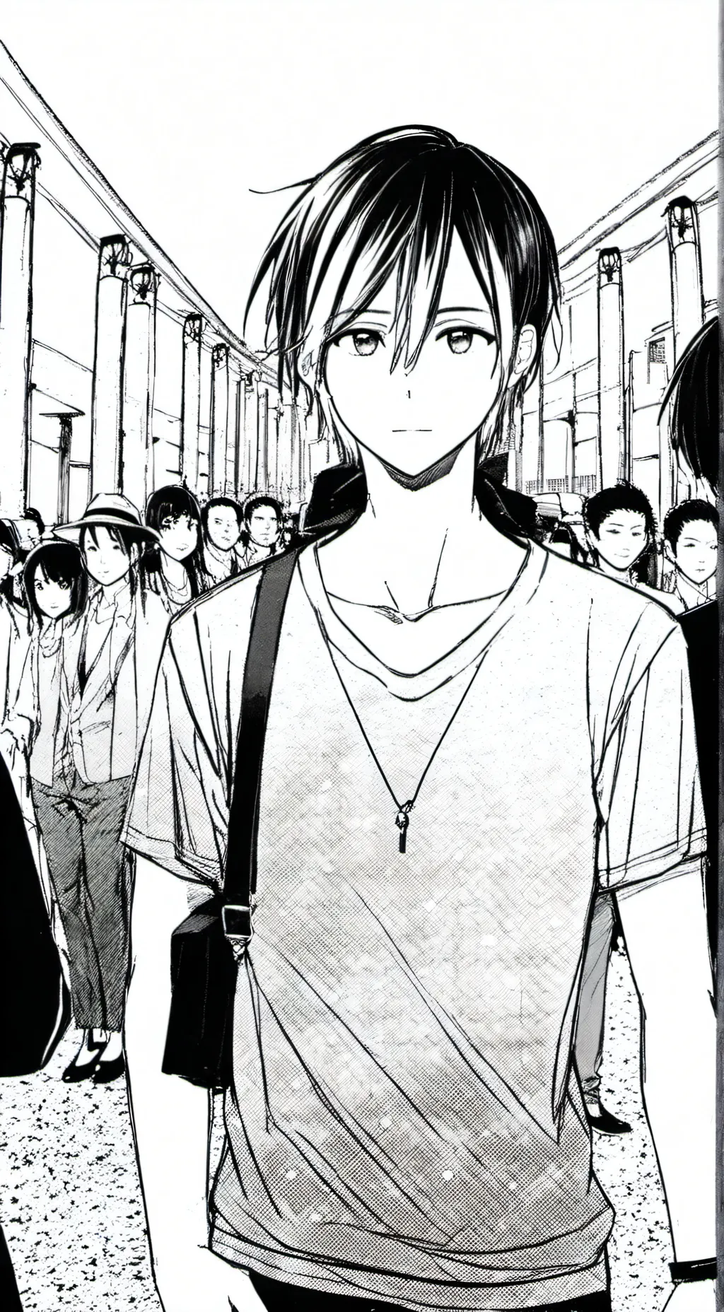 ai character: hair colour's background