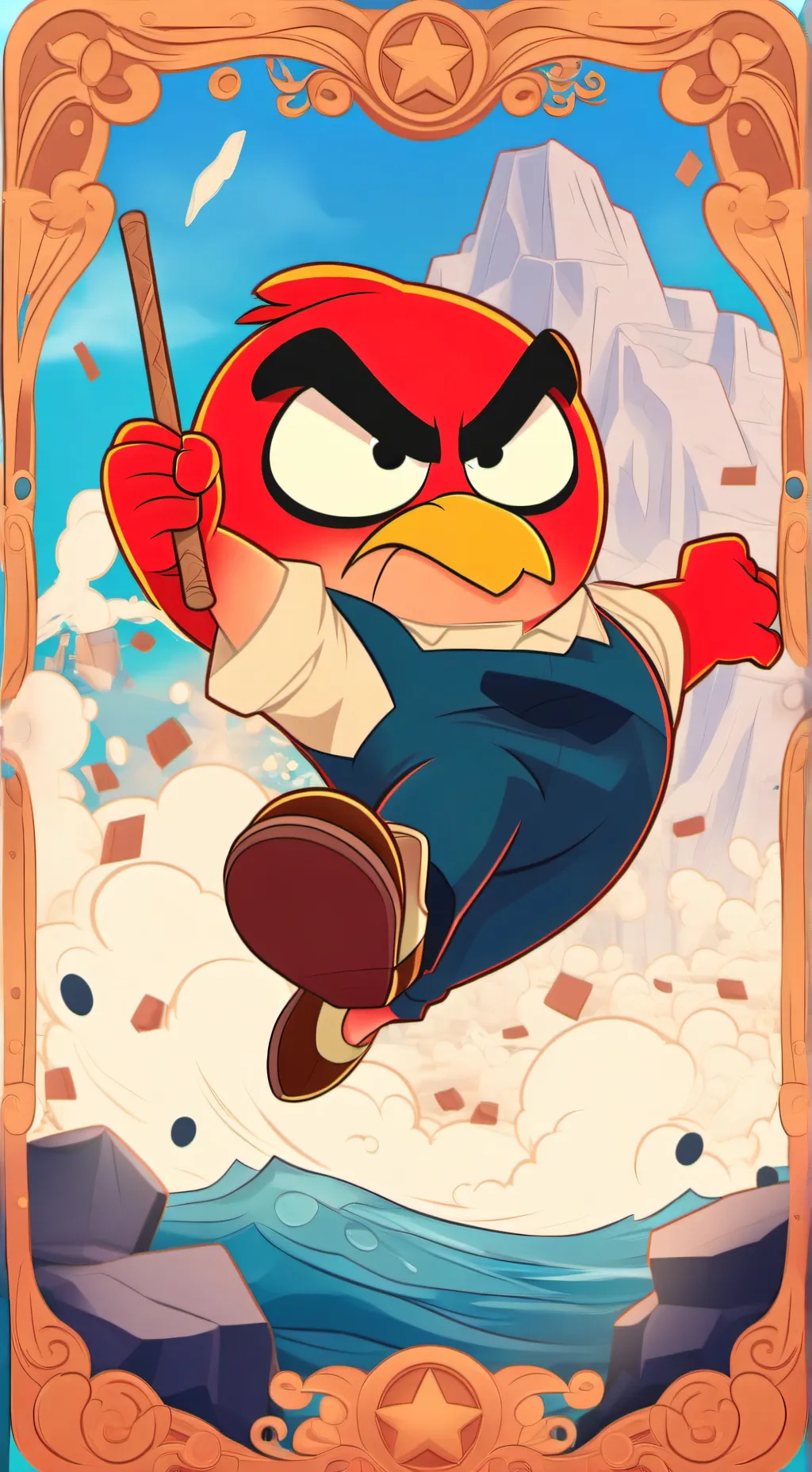 ai character: I HATE DW background