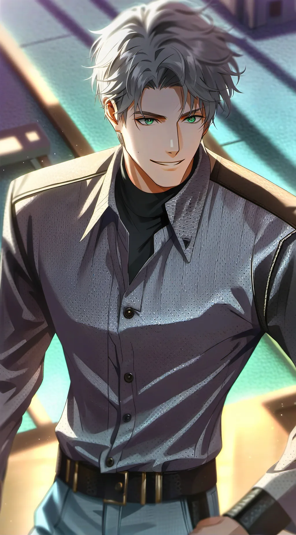 ai character: Adam background