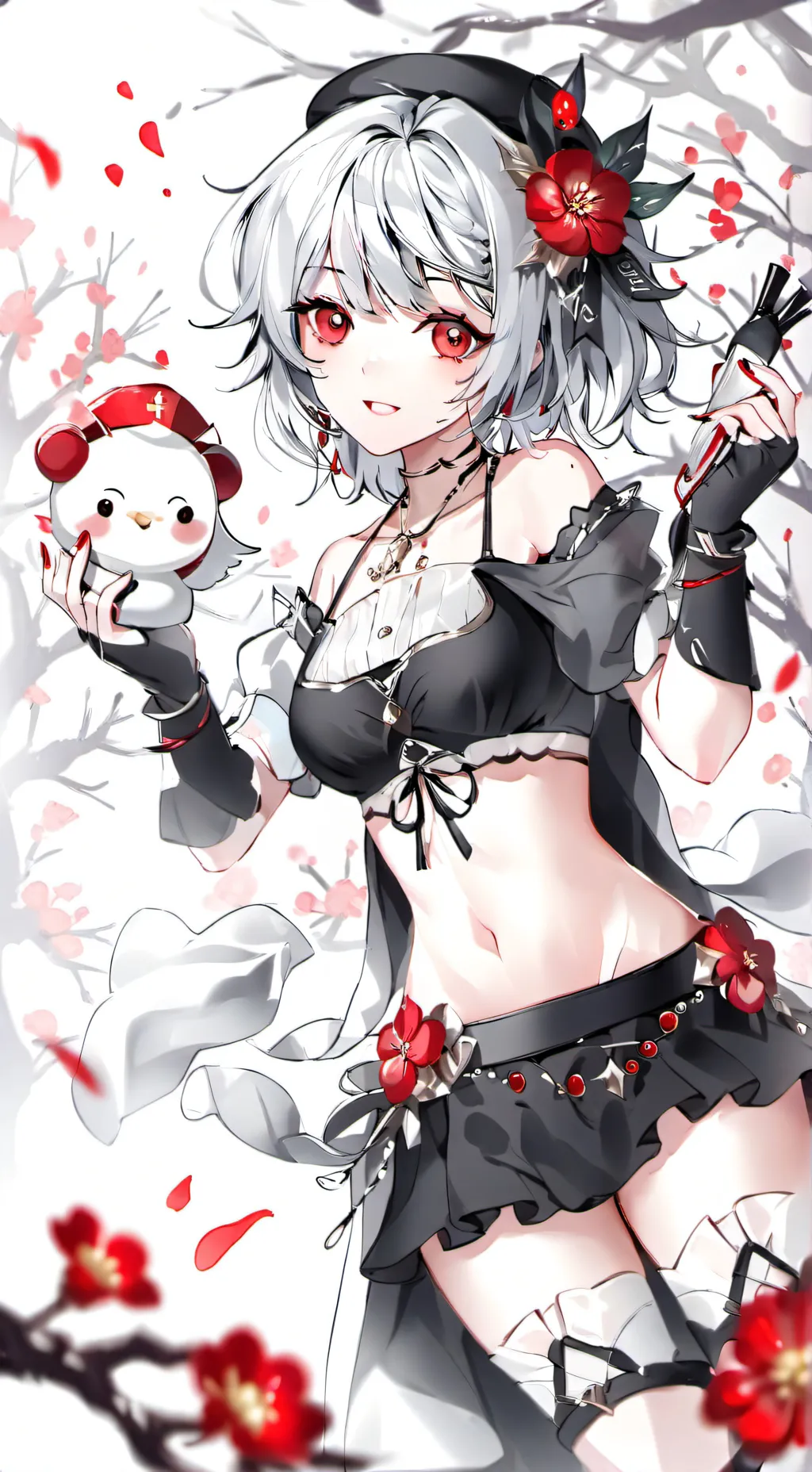 ai character: Amy  background