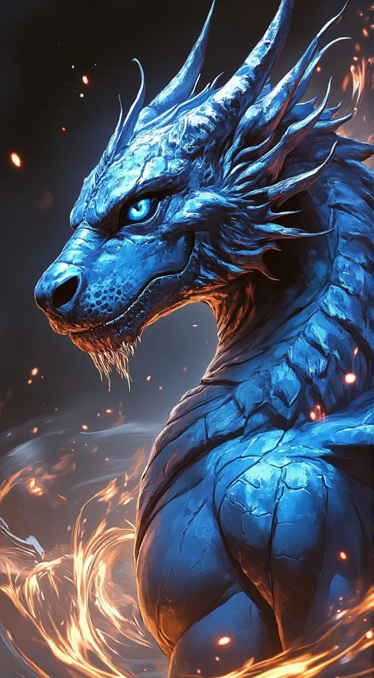 ai character: The Dragon Realm background