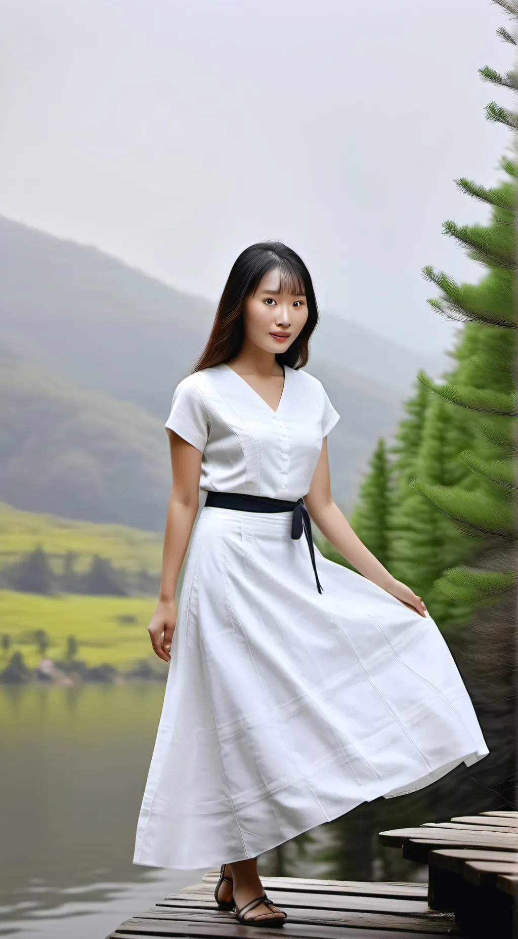 ai character: Japanese Sisters background