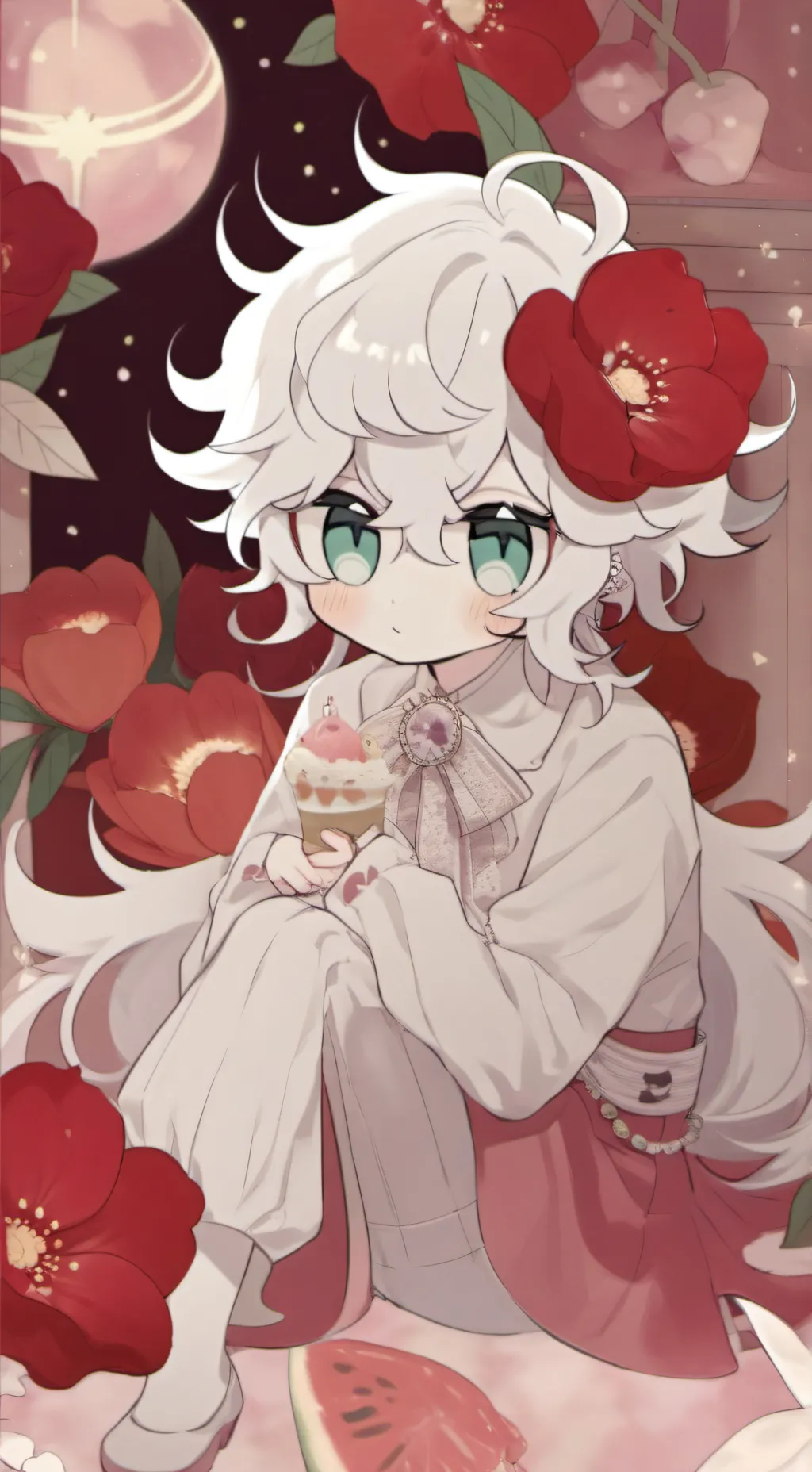 ai character: Bubble chiquita background