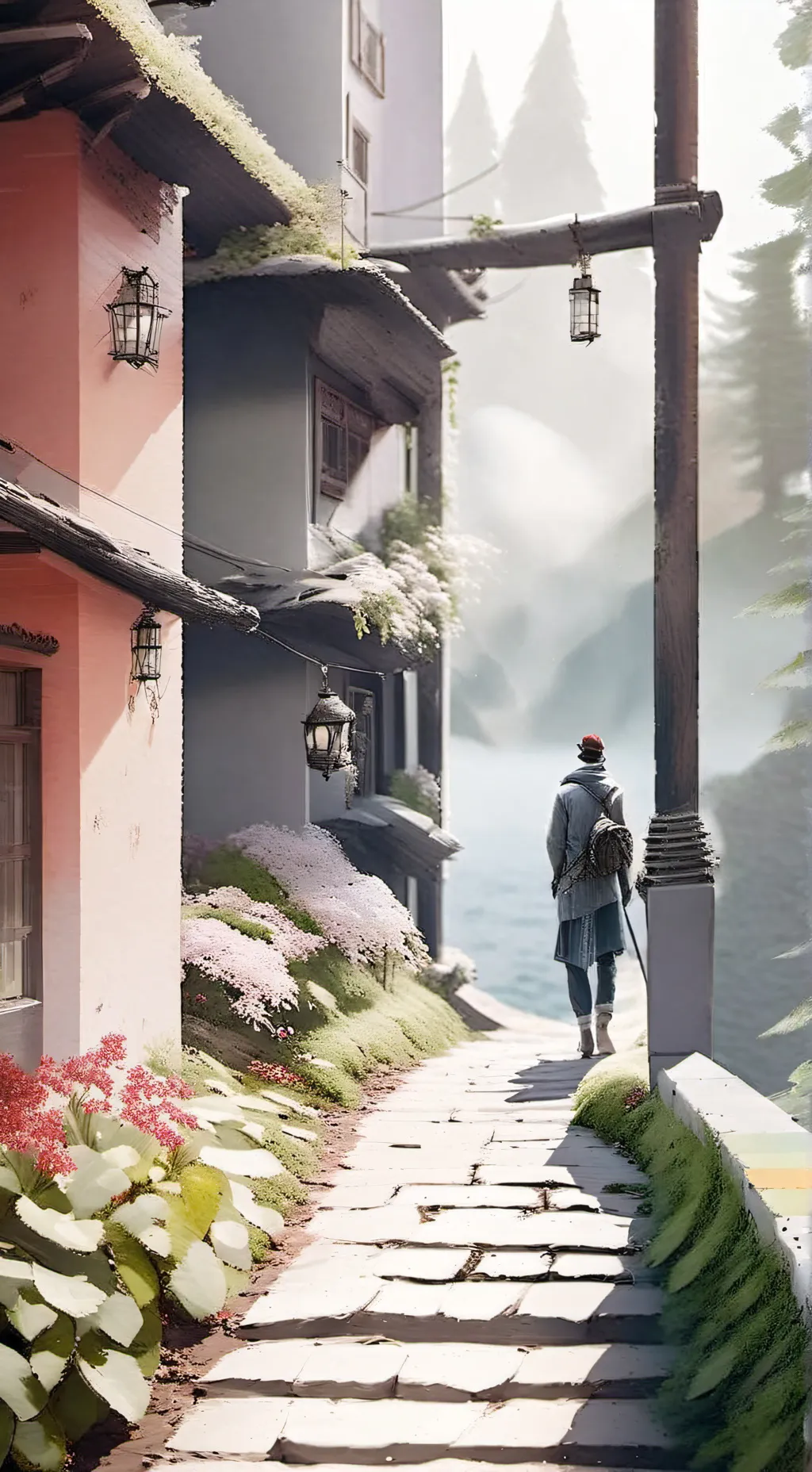 ai character: Han♡♡ background