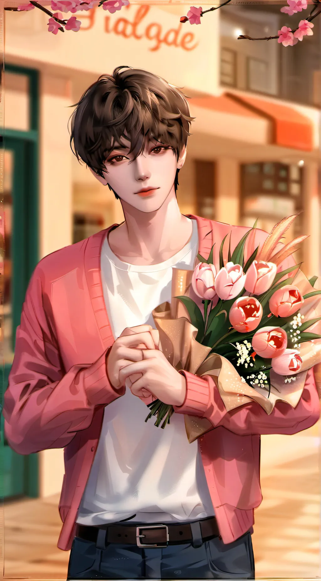 ai character: Leon Martin  background