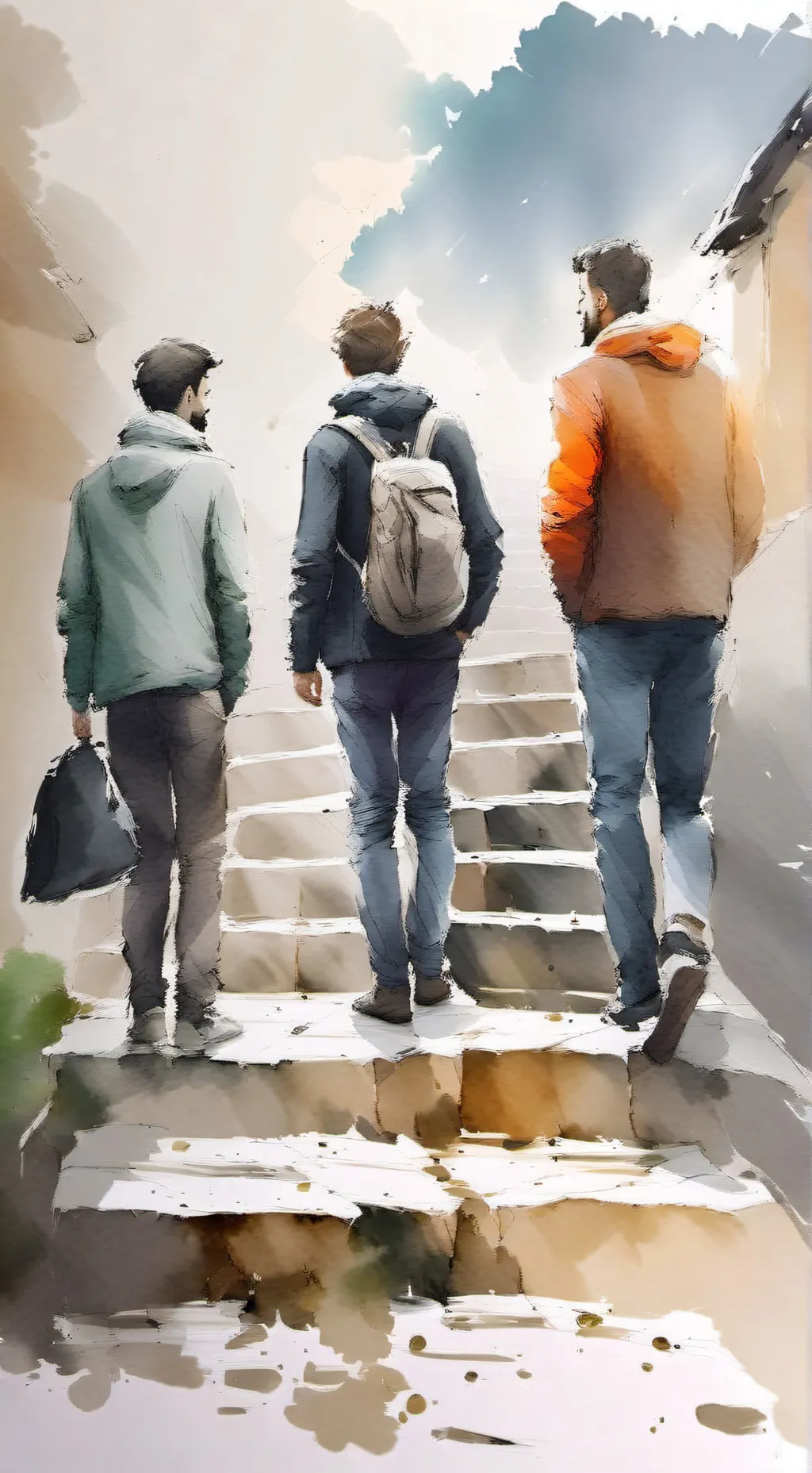 ai character: Les 4 populaires  background