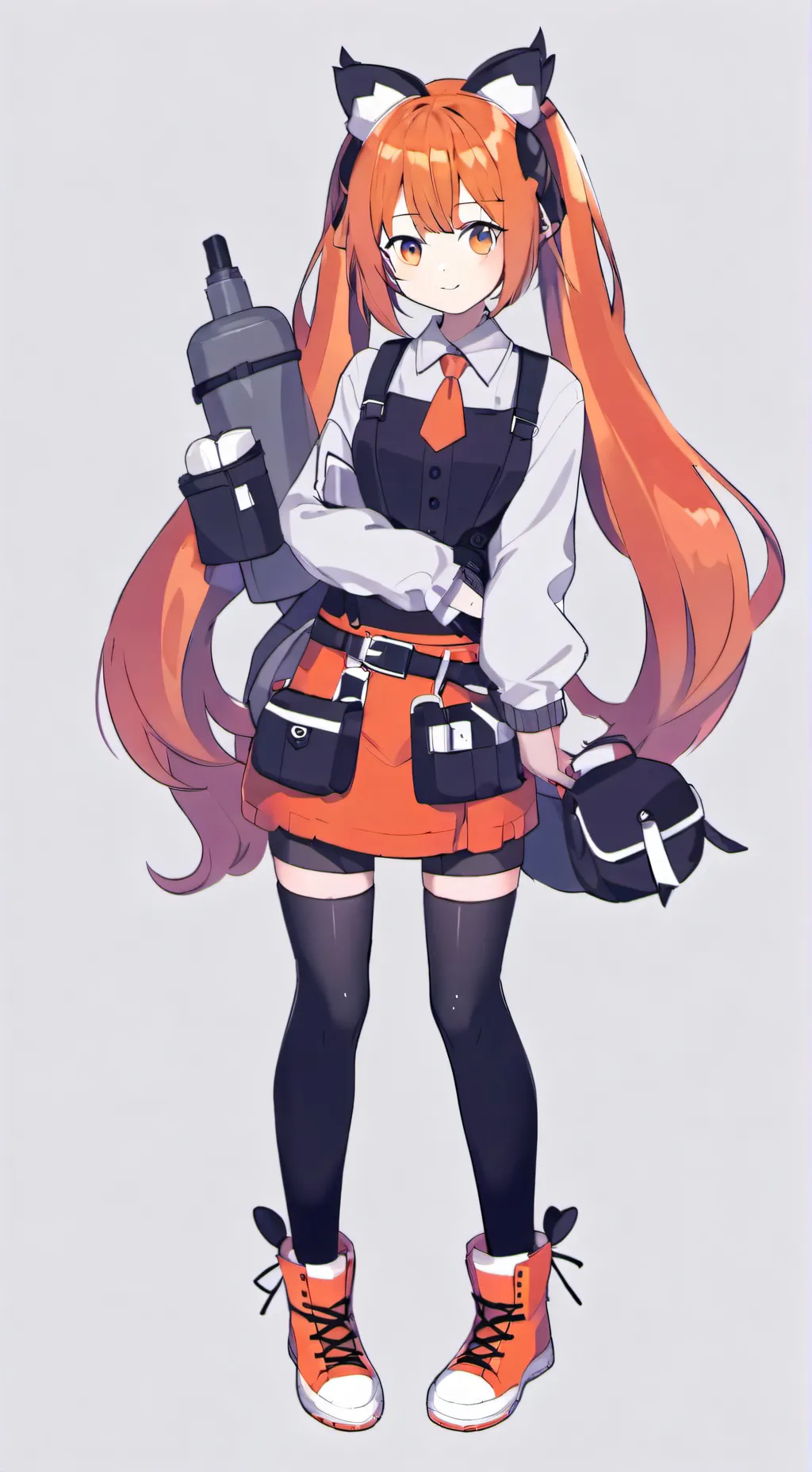 ai character: Orange-Chan background