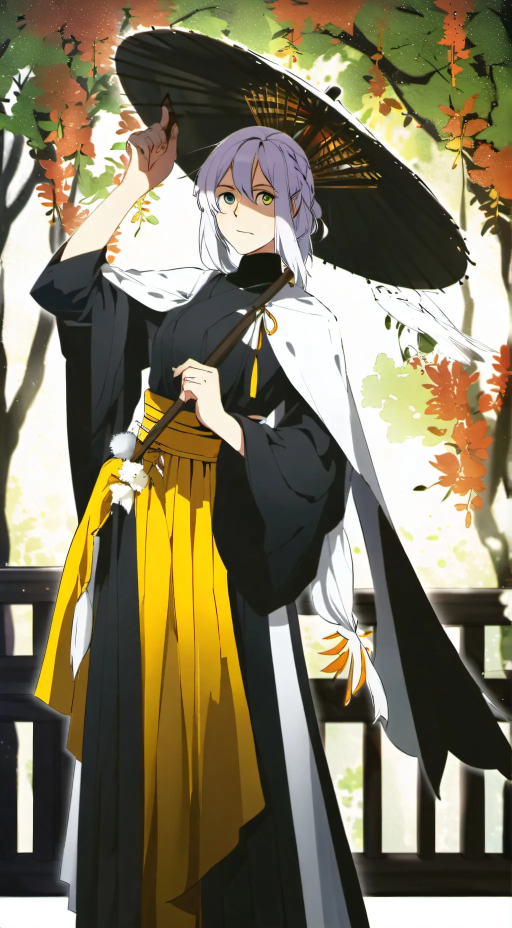 ai character: Azure background