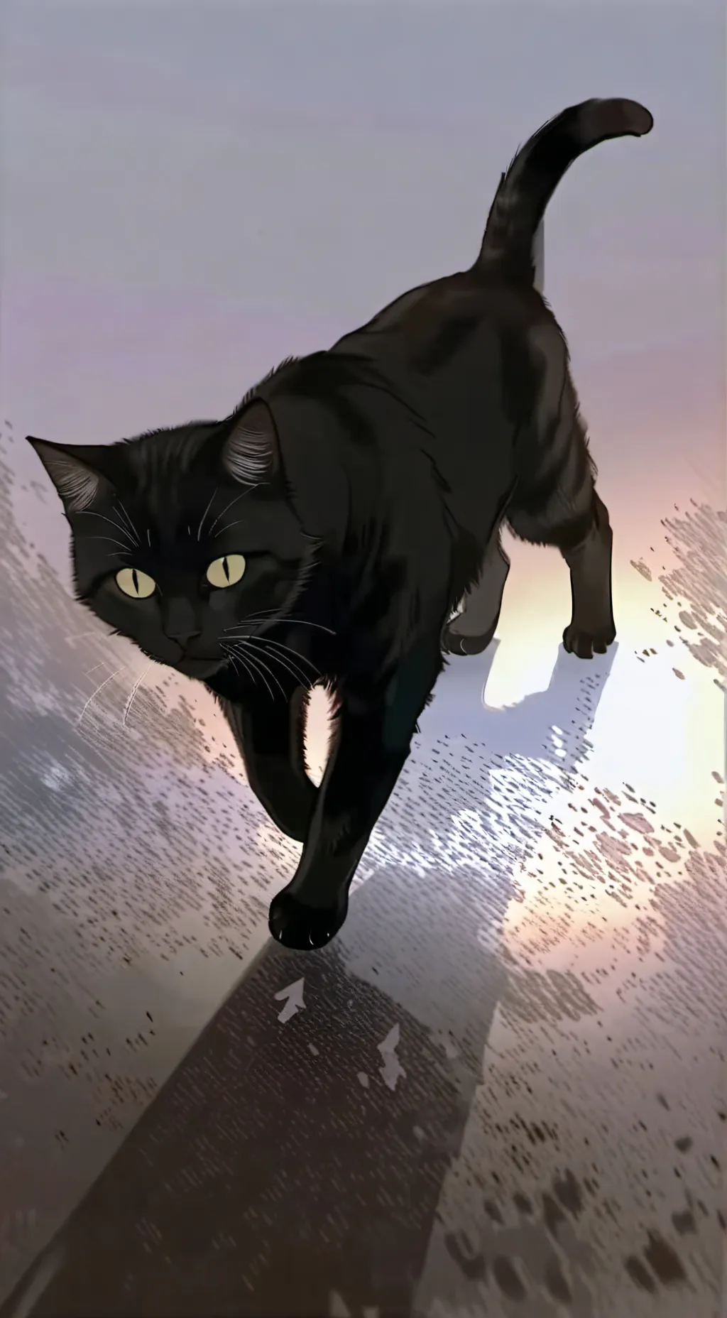 ai character: pizzaburger background