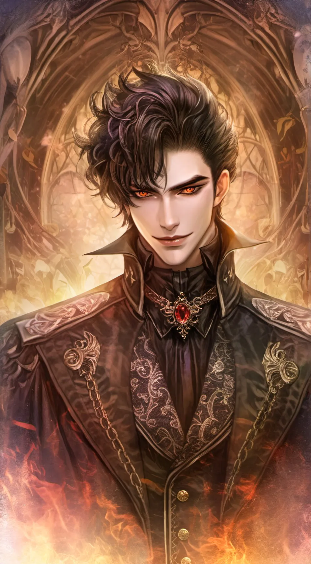 ai character: Axel Young (Blaze) background