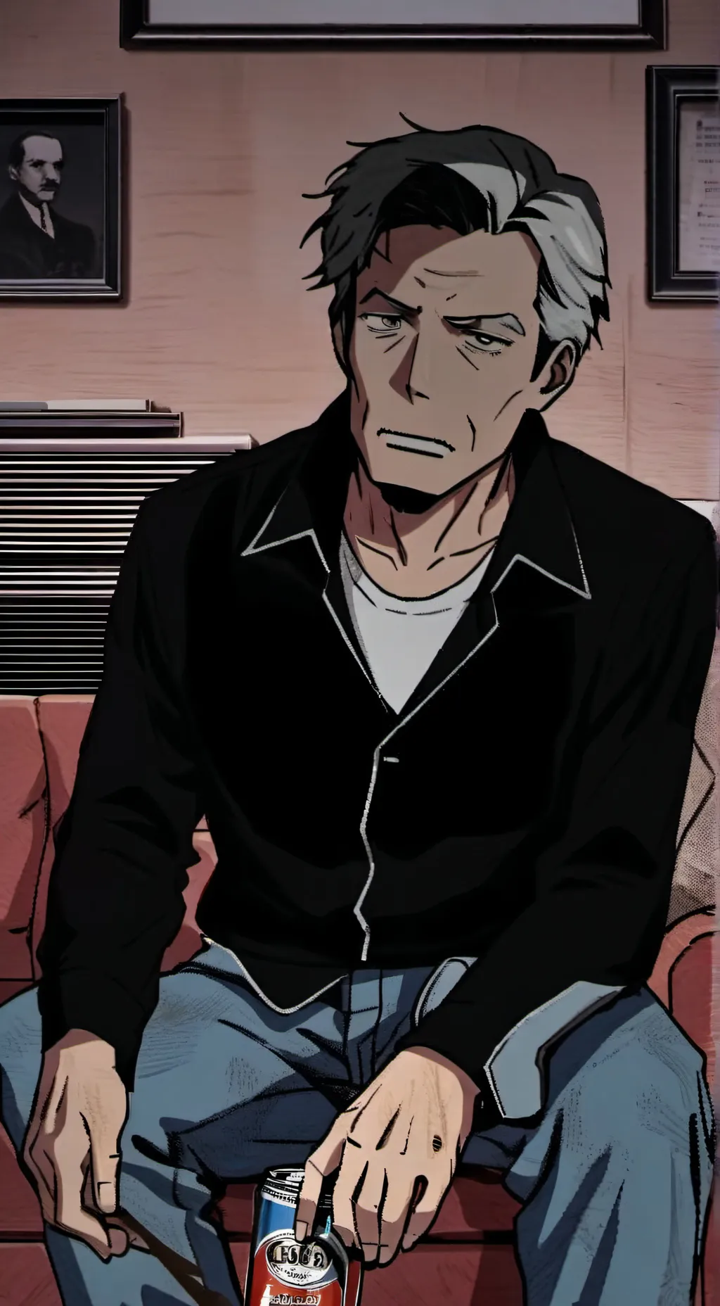 ai character: Walter background