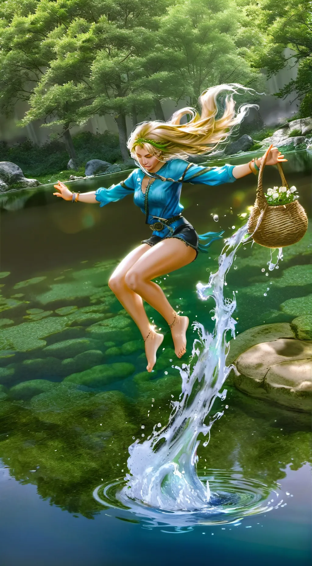 ai character: Emily  background