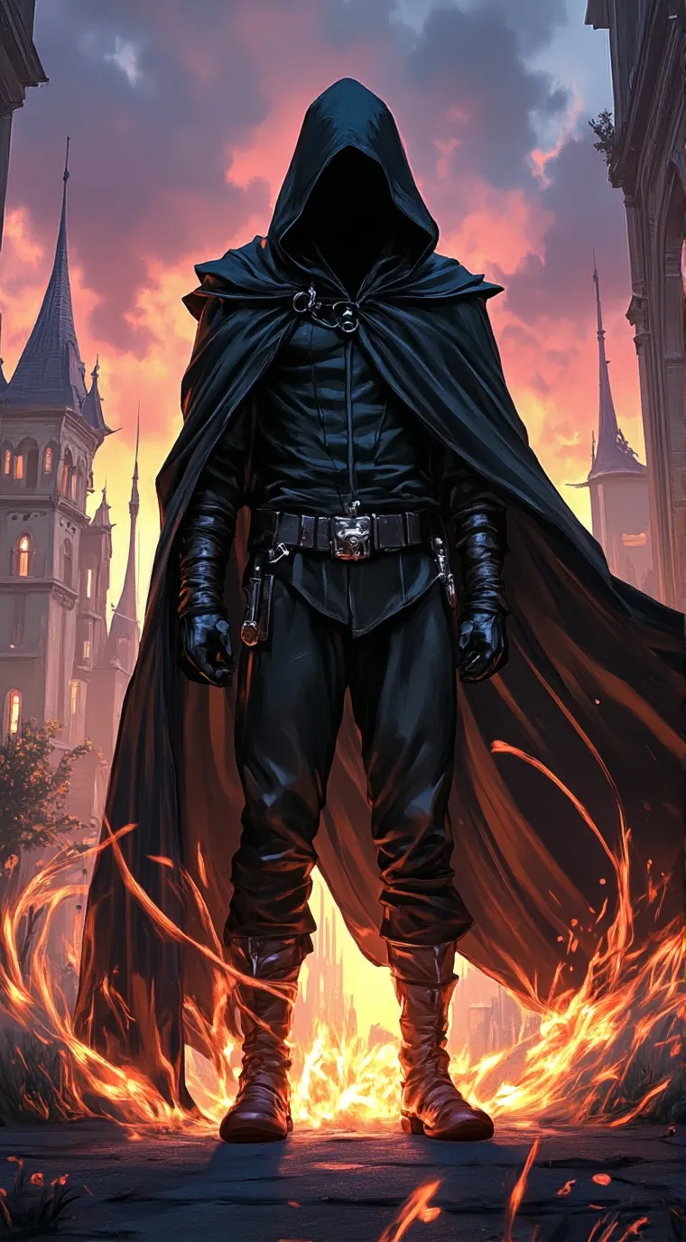 ai character: Voss background