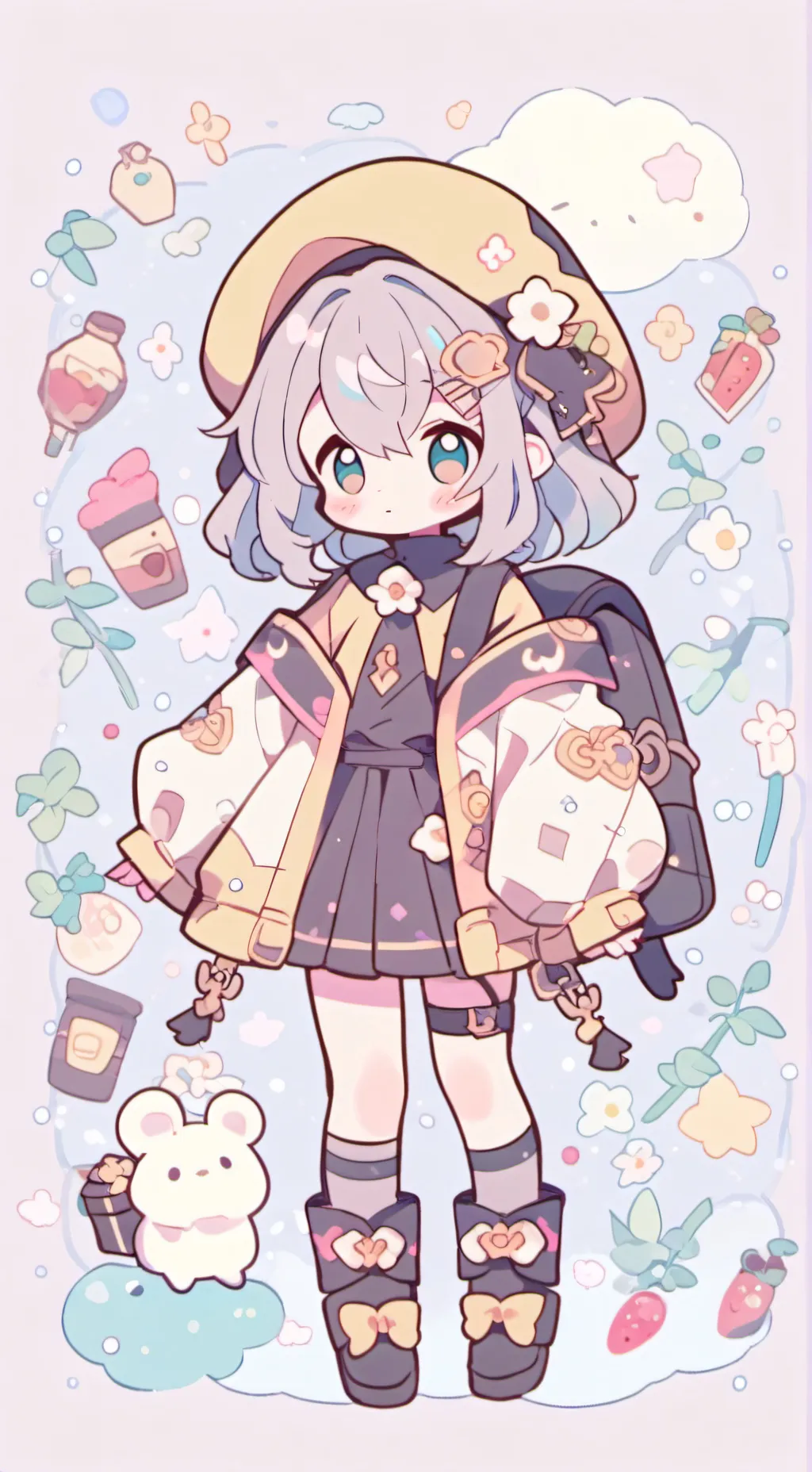 ai character: nezuko?  background