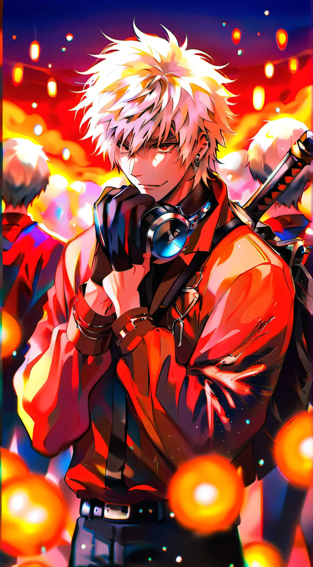 ai character: villain bakugo  background