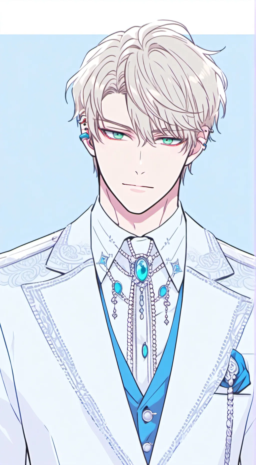 ai character: Elegant Rival background