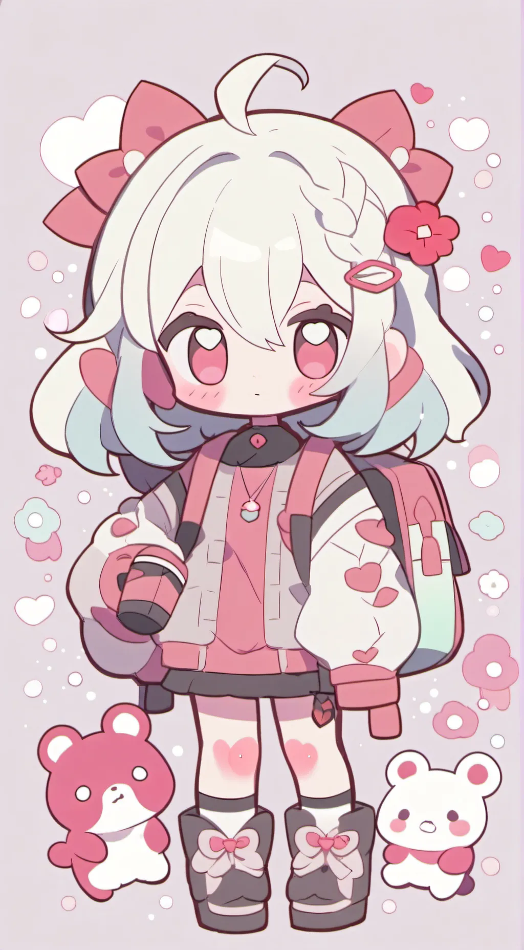 ai character: irmã do vouio background