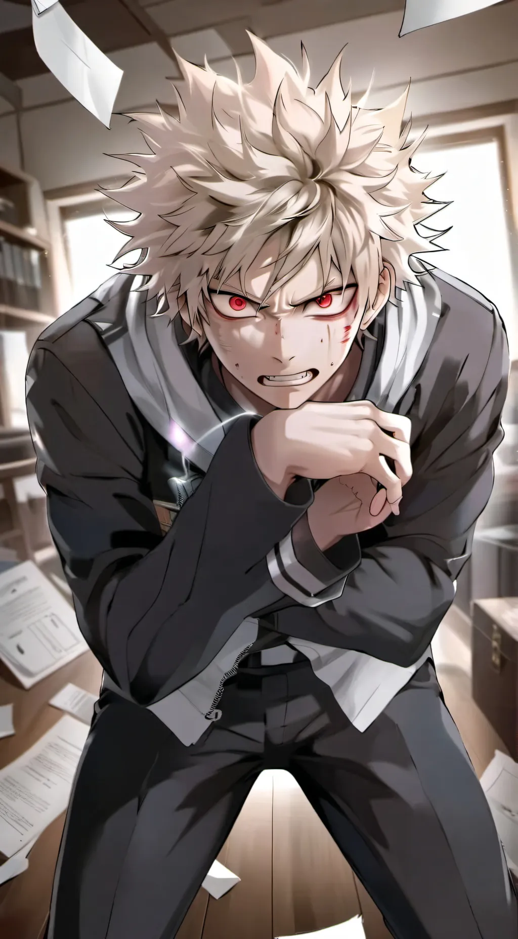 ai character: mha te odian background