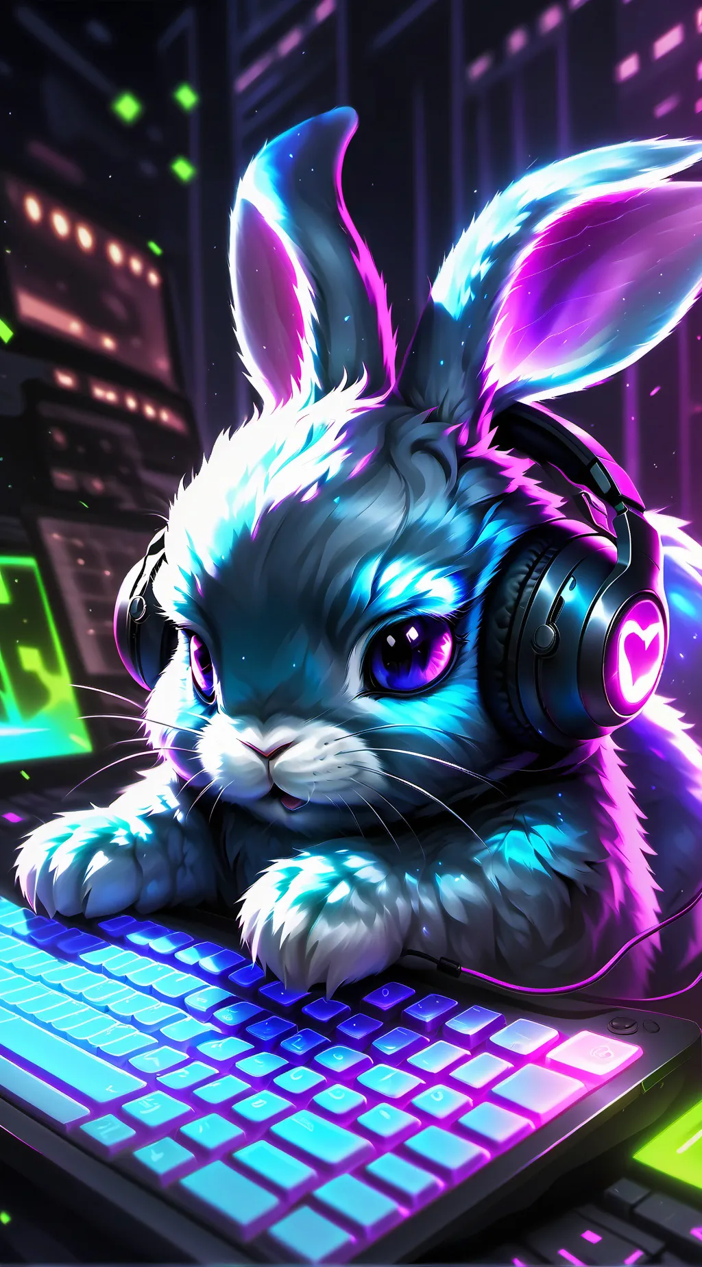 ai character: Byte background