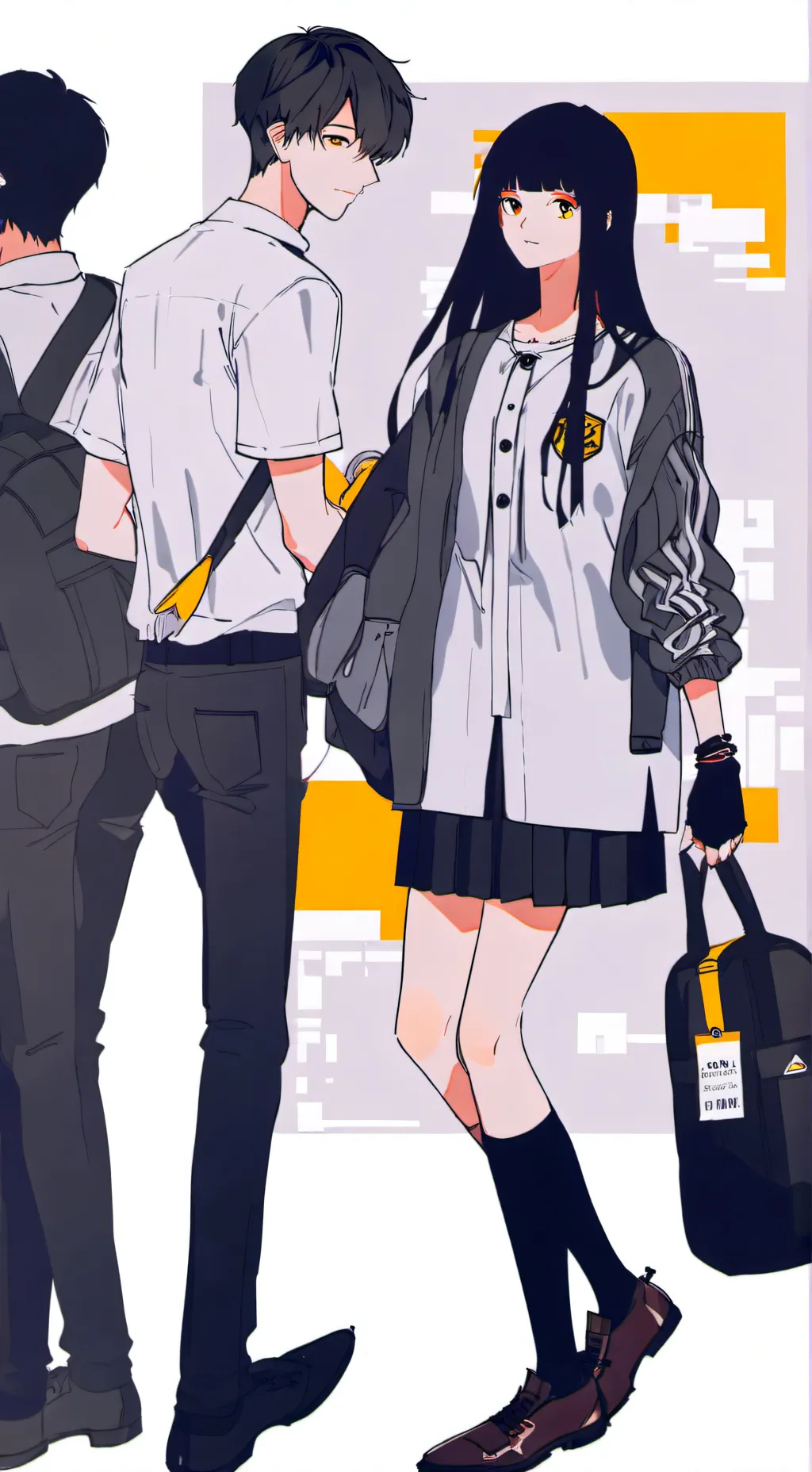 ai character: escola LGBTQIA+ background