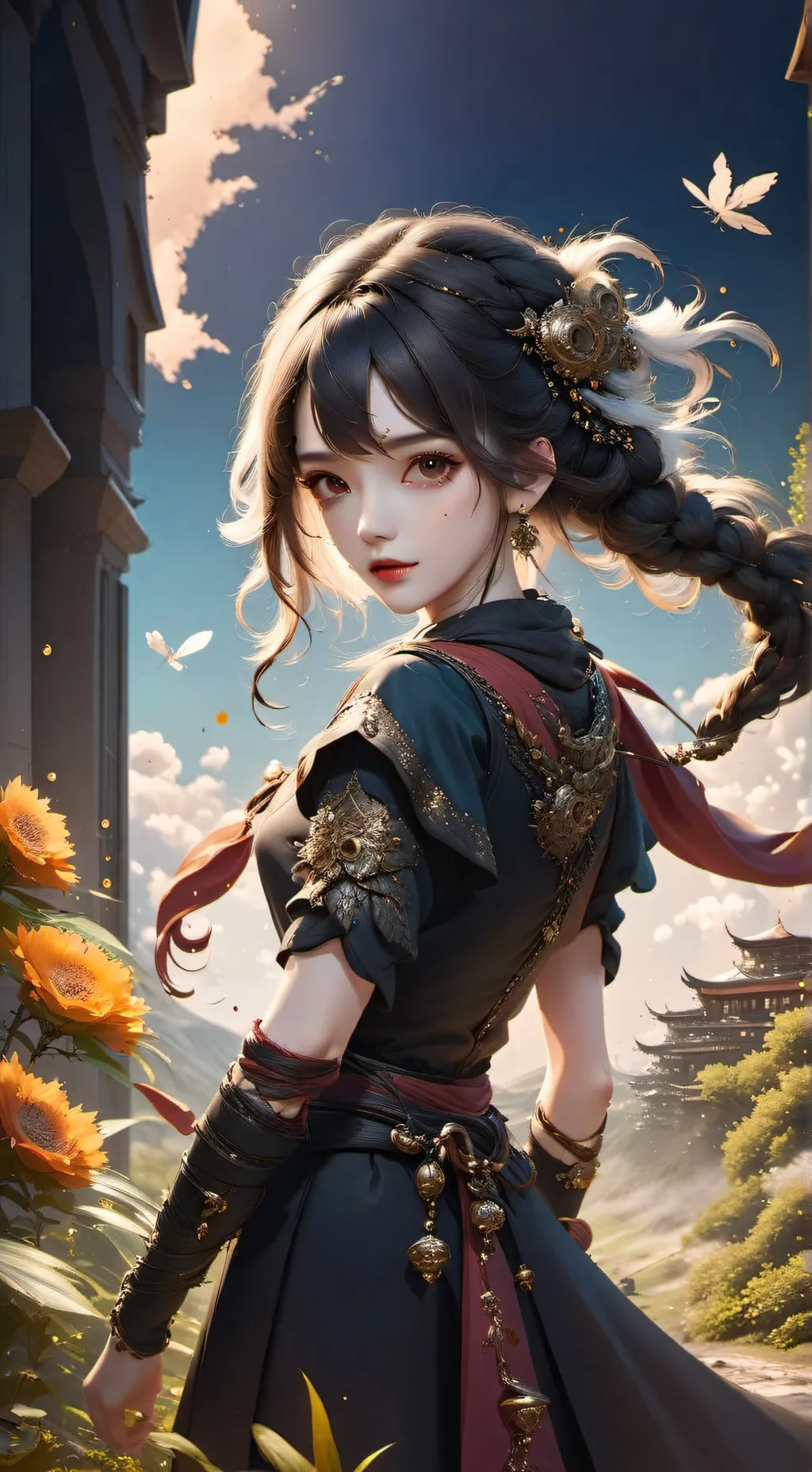 ai character: Elara background