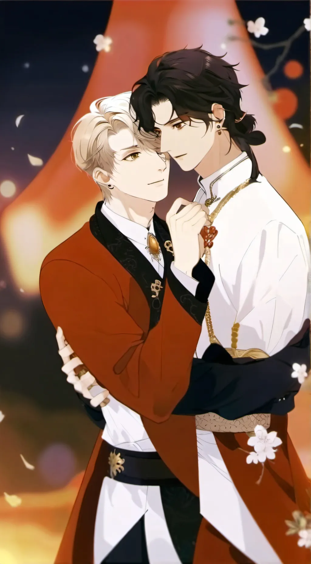 ai character: ⚠️Shawn and Daniel background