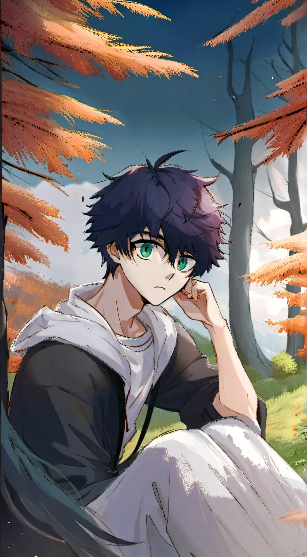 ai character: rin  background