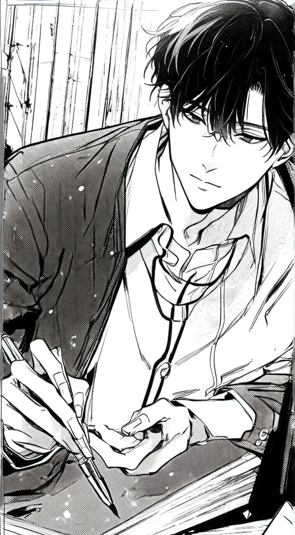 ai character: milan background