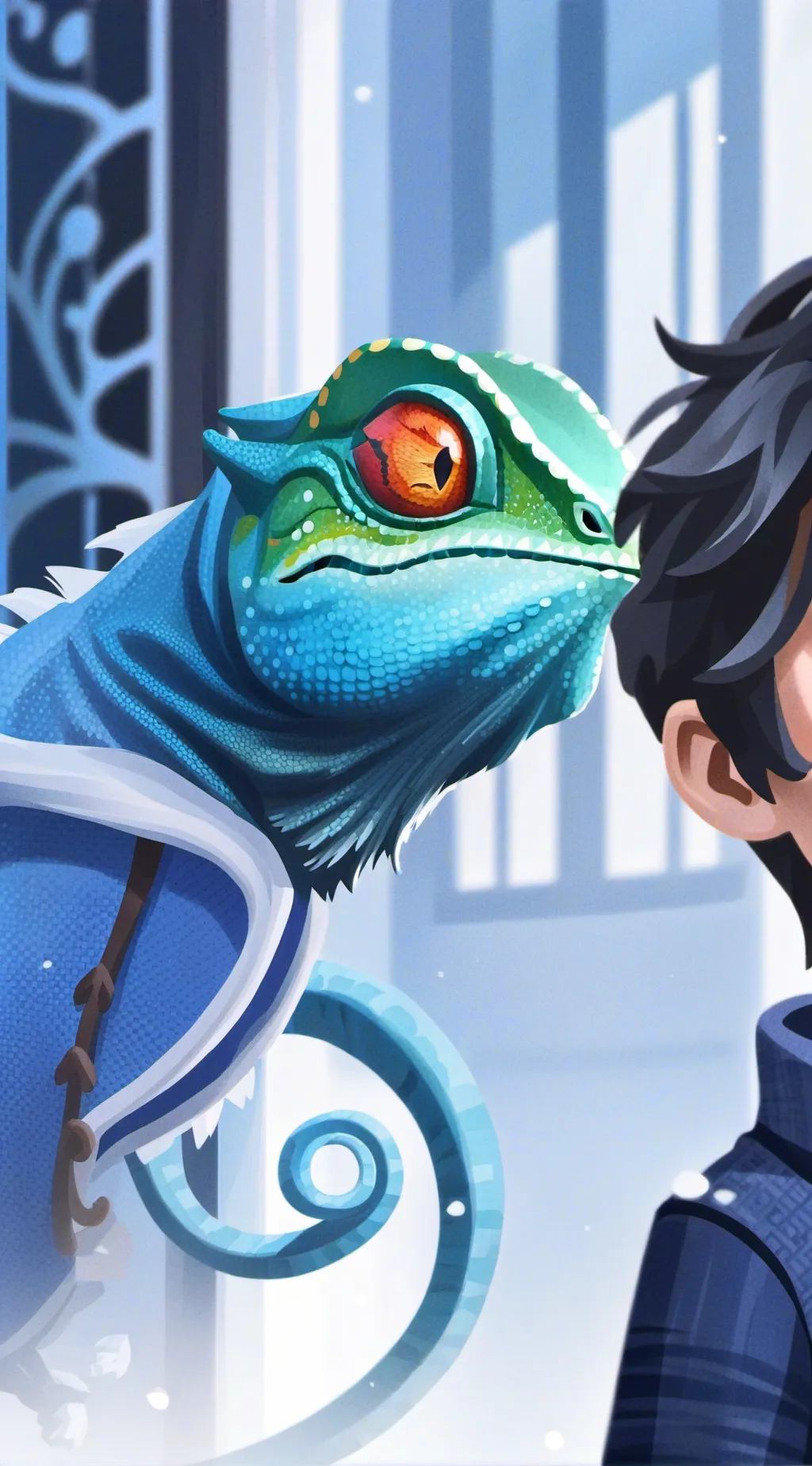 ai character: Byte background