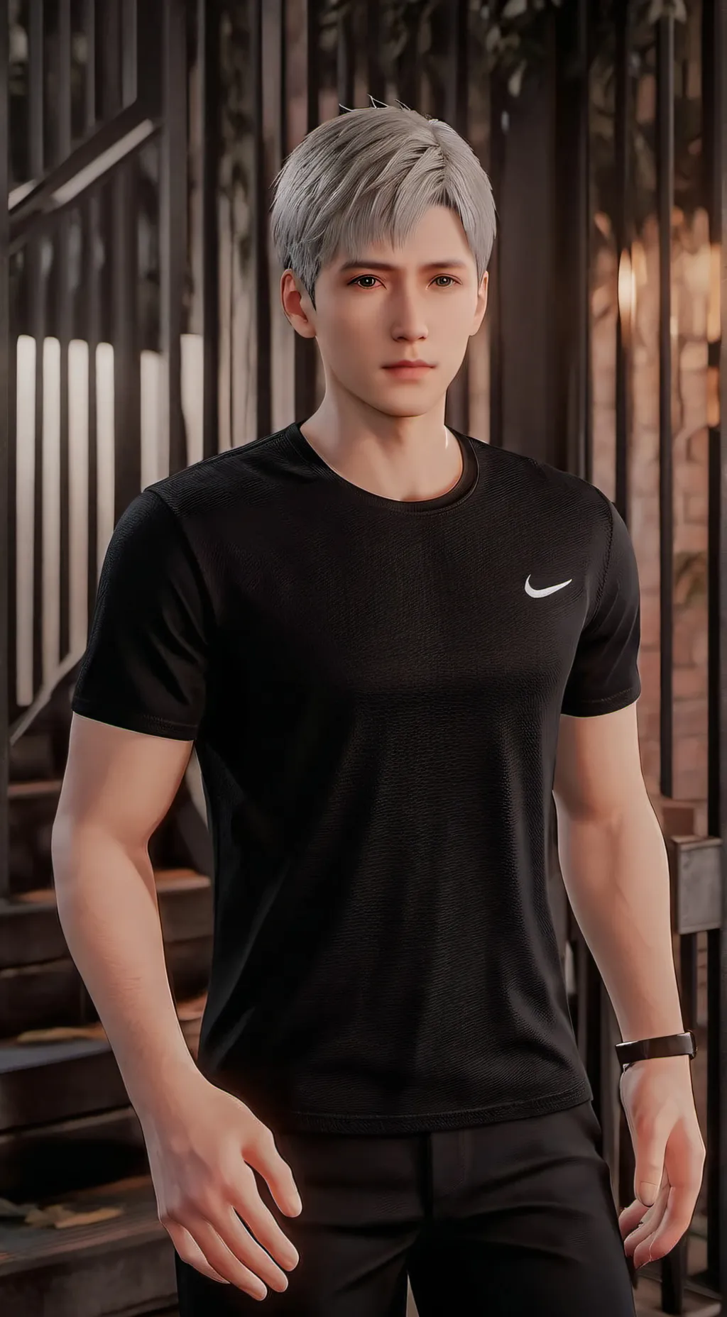 ai character: possesed friend  background