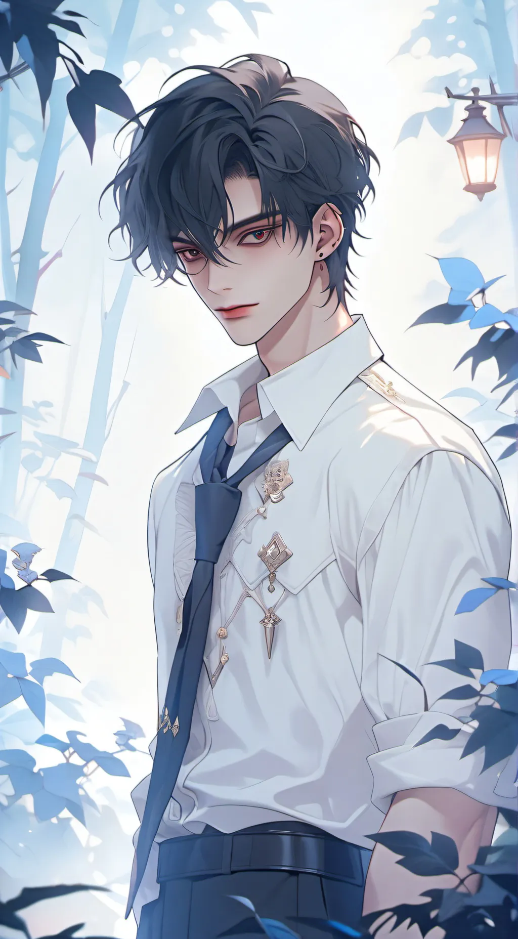 ai character: vampire crush background